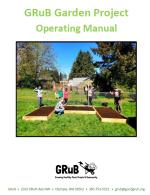 GRuB Garden Project Manual